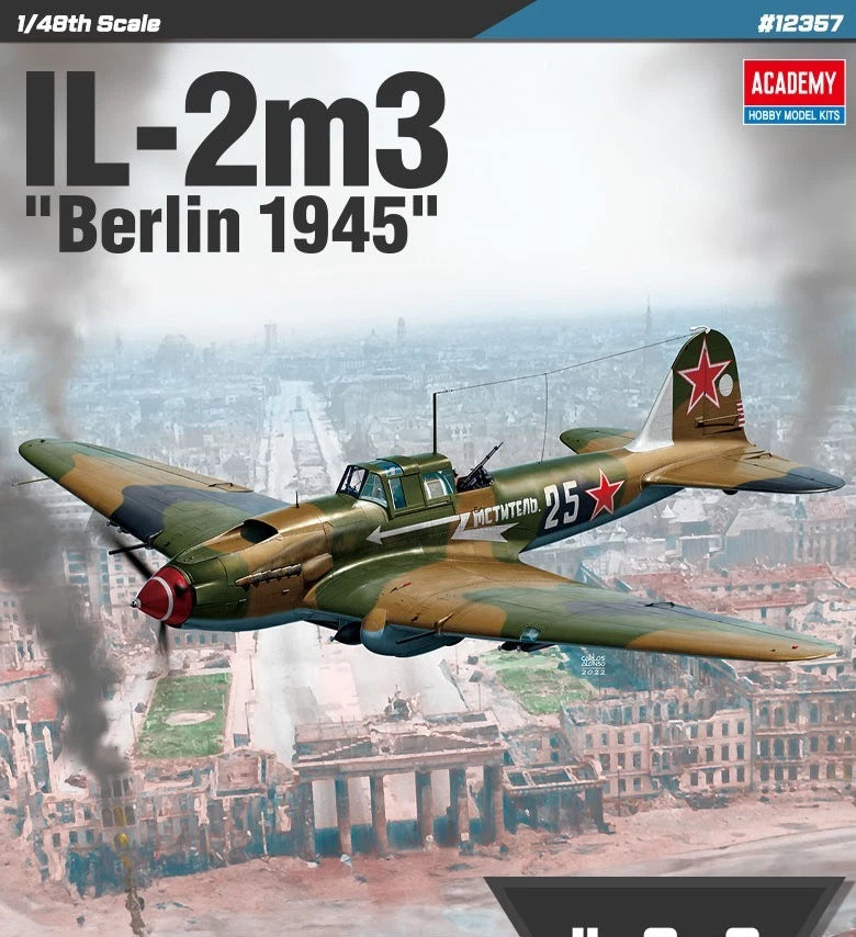 1/48 IL-2m3 "Berlin 1945" #12357 Academy Hobby model Kits