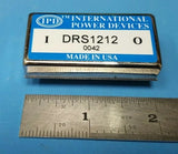 DC-DC CONVERTER MODULE, DRS1212, Power-One, IPD, INPUT:10.9-13.2VDC, OUTPUT:12V