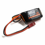 Spektrum 3S LiPo battery pack, 300mAh 30C, with JST connector and red/black leads