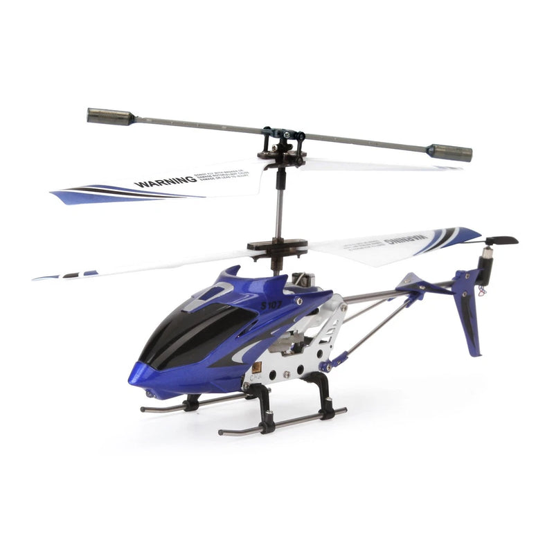 Syma S107G Mini RC Helicopter Blue 3 Channel Gyro Easy to Fly Indoor Toy