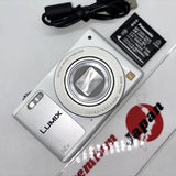 Panasonic LUMIX DMC-SZ10 White Flip Screen 16MP Camera Tested w/ Charger JP
