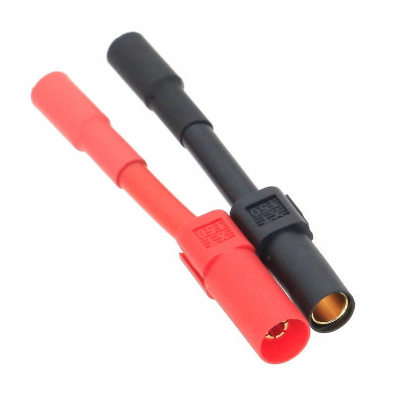 Motor Bullets 6.5mm Female to HXT150 Male+/Female- cable 10AWG 5CM Battery FPV