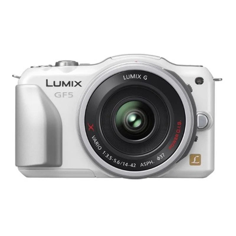 Panasonic Lumix GF5 Mirrorless Camera Lens Kit with Power Zoom Lens, DMC-GF5X-W