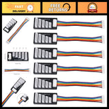 6pcs JST-XH Balance Board 2S-6S Lipo Battery Charger Adapter for RC Vehicles
