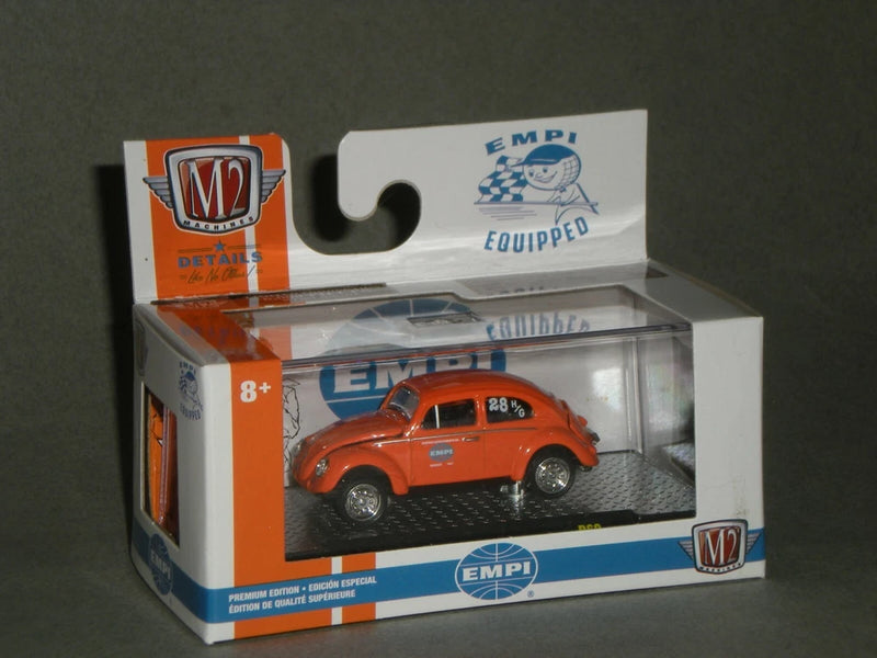 1/64th M2 Machines Auto Shows R60 1956 EMPI VW Beetle USA Model