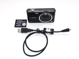 Repairable - Panasonic LUMIX DMC-SZ3 16.1MP Digital Camera - Black