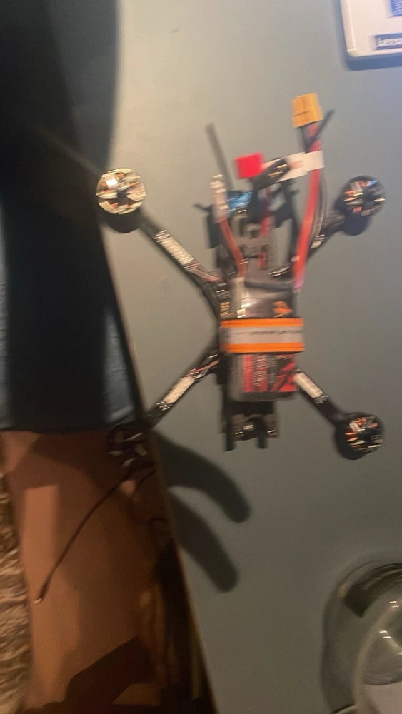 Arris Dazzle 5 Fpv Drone  (no Propellers Or Controller)  +Battery + Headset
