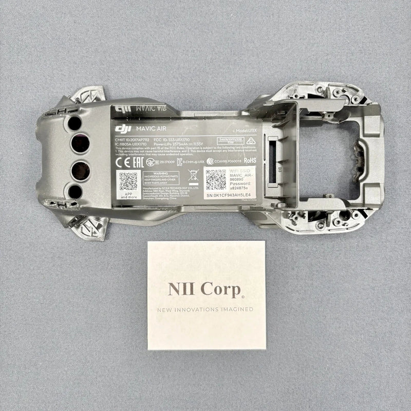DJI Mavic Air Silver Middle Body Frame Cover for Drone Assembly Repair Part 2240