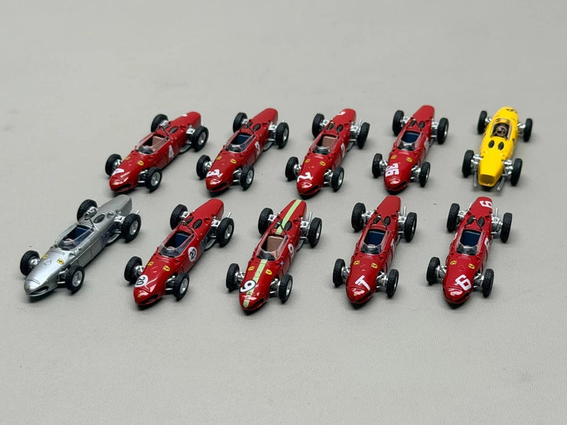 Brekina 1/87 Ferrari F 156 Plastic Car Model -- Ten models are available.