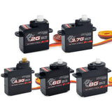 Surpass Hobby RC Servo 2g 3.7g 4.3g 6g 8g Micro Servo for 1/24 RC Car Airplane