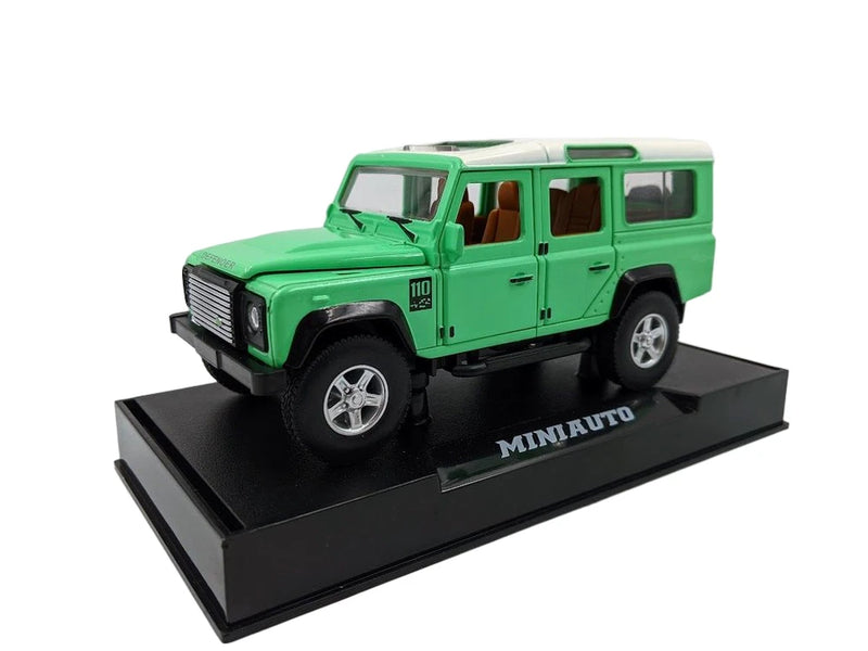 Land Rover Defender 90 1:32 Metal Die-cast Cars Model Toy Vehicle Sound Light 6"