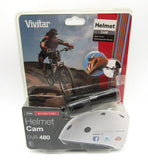 Vivitar Helmet Cam DVR 480 Flash Memory Camcorder DVR480 3 Mounts 1.3 Mega Pixel