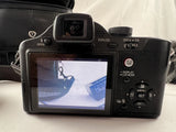 Panasonic Lumix DMC-FZ7 Digital Camera 6MP 12x Zoom Leica OIS Charger Bag Hood