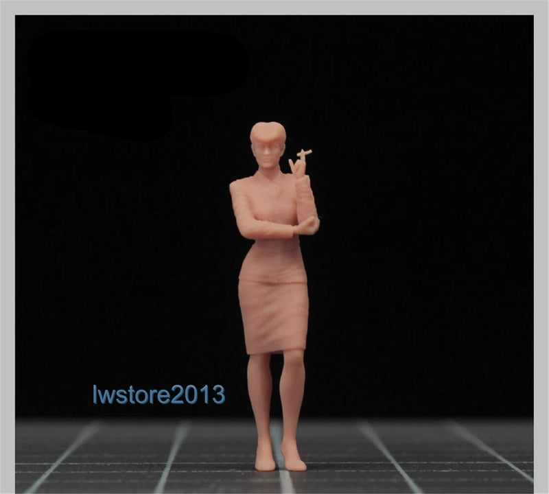 1/64 Blade Runner Rachael Scene Props Miniature Figures Model For Cars Vehicles