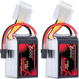 Premium Series 6S Lipo Battery 650mAh 22.2V 100C with XT30 Plug for FPV Racing