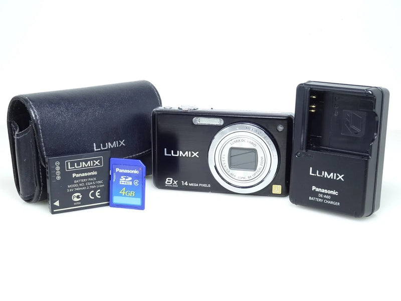 Panasonic Lumix DMC-FX30 7.2MP Digital Camera with Accessories