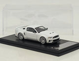 DCM 1:64 White 2014 Mustang GT Sports Model Diecast Collect Car