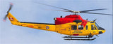 800 B 412 ARF Canadian Rescue RC Helicopter Fuselage Bell412 KIT Version