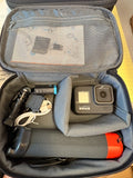 GoPro HERO Action Camera Bundle w/ Floating Grip, Extra Battery, Case, Mounts &