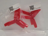 DYS PROP RED 4X4X3 - 3 Blade 2CW 2CCW Quad Propellers - 4 Props FAST SHIPPING!!!