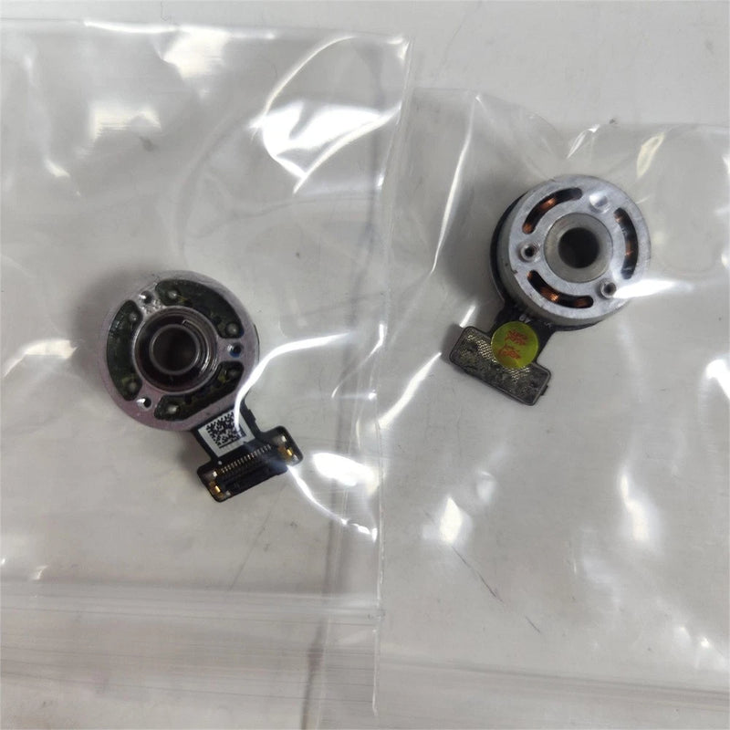 Drone replacement axis motor parts, two pieces in clear plastic bag