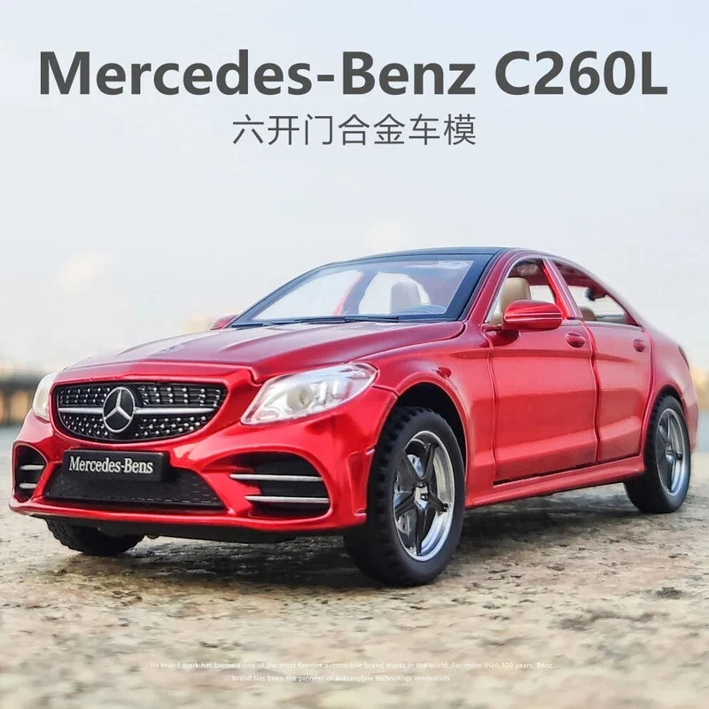 1:32 Scale Mercedes Benz C Class Diecast Metal Model Car Gift Toy Kids Adults