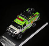 ZD MK 1:64 HEC Green H2 Fire Dep. Rescue E4 ORV Model Diecast Metal Car BN
