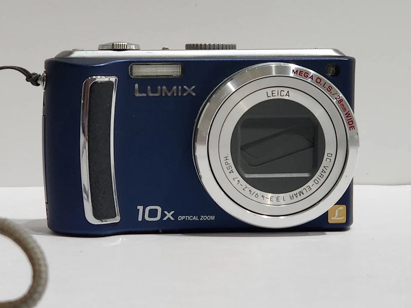 Panasonic Lumix Dmc-Tz5 Black 10X Compact Digital Camera Very Good Condition