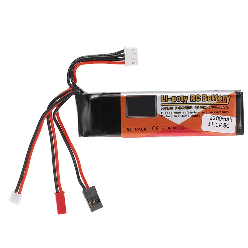 High Quality Transmitter LiPo Battery 11.1V 2200mAh For Futaba JR Battery