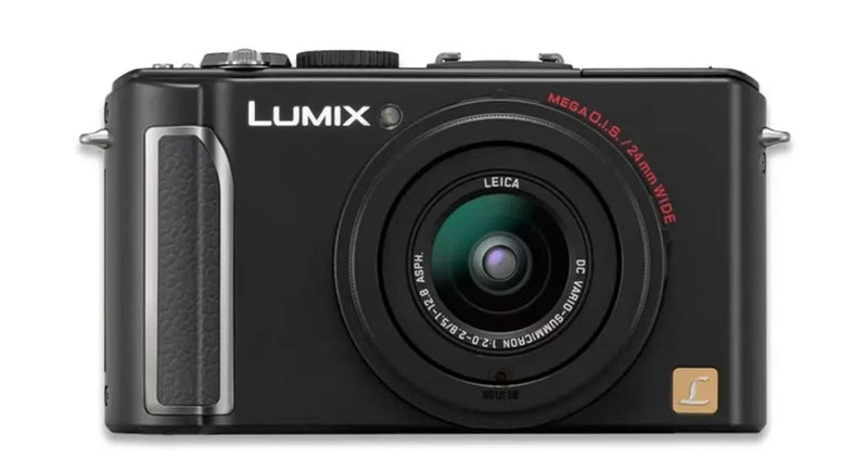 Panasonic Lumix DMC-LX3 Digital Compact Camera Black w Battery Charger