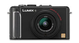 Panasonic Lumix DMC-LX3 Digital Compact Camera Black w Battery Charger