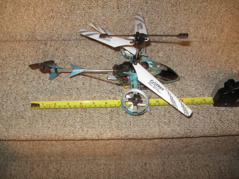 WORKS F163 RC Helicopter Gyroscope LED Lights 3D W/ BATTERY NO REMOTE F+ SERIES