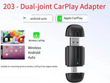 USB Auto2025Wireless CarPlay Adapter For Apple Android Wireless Dongle Plug??Play