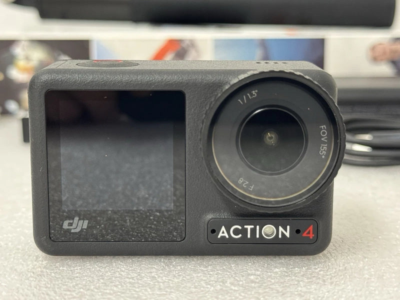 DJI Osmo Action 4 Adventure Combo 4K Camera, Excellent Condition #C12