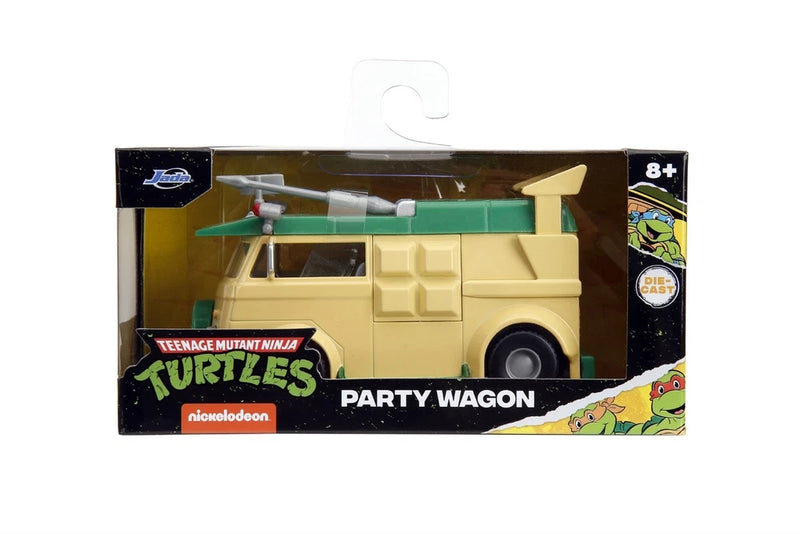 Jada 1:32 Hollywood Rides Ninja TMNT Part Wagon Diecast Model Car 34723 Turtles