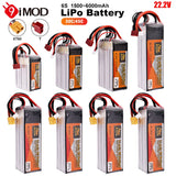 RC Battery 6S 22.2V 1500/2200/3500/4000/4500/5000/6000mAh For RC Drone Car Boat