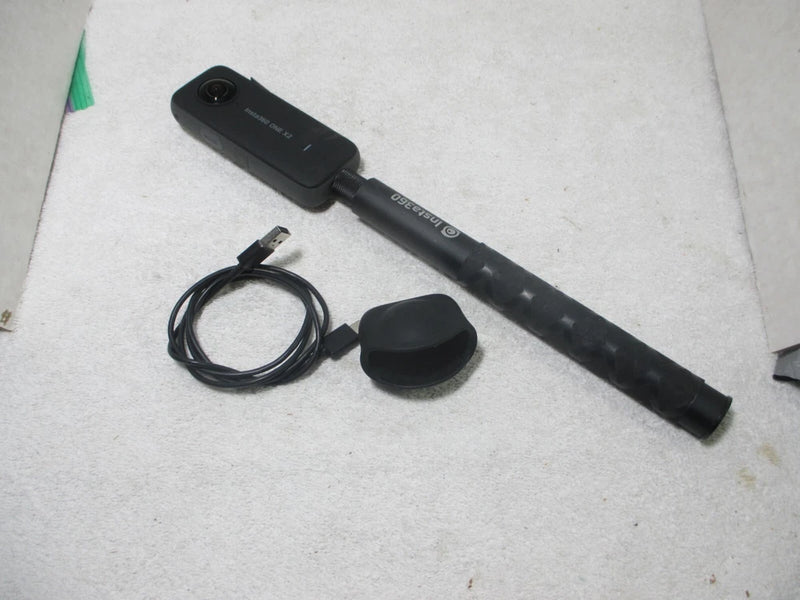 Insta360 ONE X2 360 Degree Action Camera Waterproof-Used Selfie Stick Lens cover
