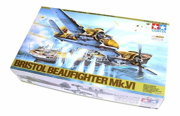 TAMIYA 1/48 Bristol Beaufighter Mk.VI airplane model kit box art