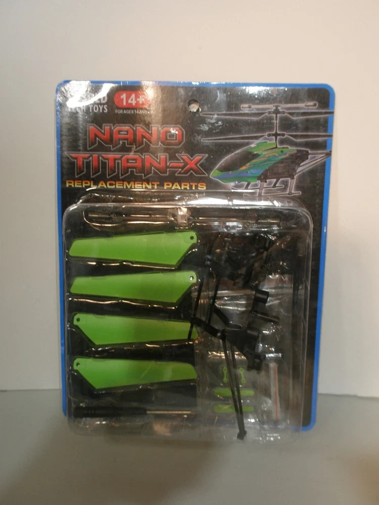 Drone replacement parts NIB - Nano Titan X. 4x blades. 2x rotors FREE SHIPPING