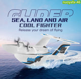 3CH Sea&Air RC Airplanes EPP Remote Control Water Aircraft Fix Wing Glider Plane