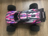 traxxas rustler 4x4 vxl Ultimate with Servo Roller for parts .