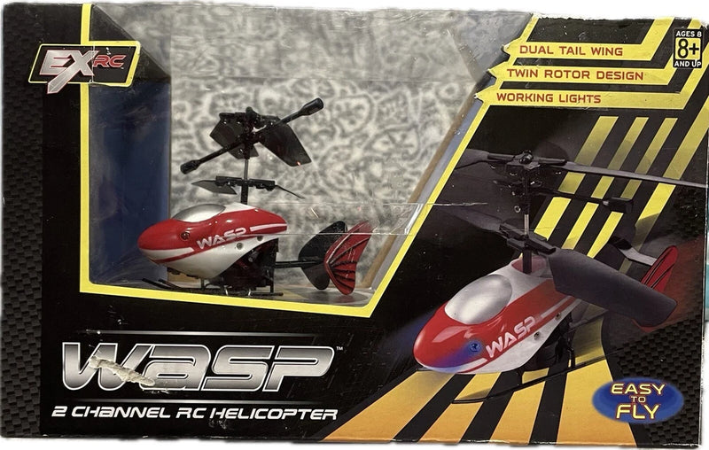 EXRC Excalibur 2 Channel Wasp Rc Helicopter