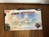 2.4G 4CH quadcopter drone box with remote controller graphics