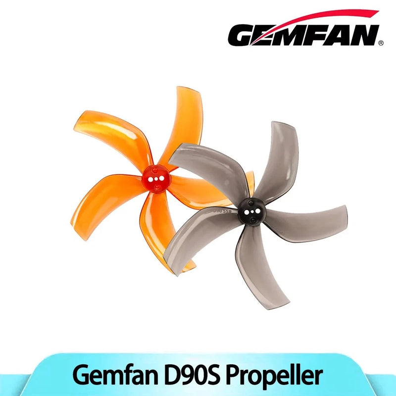 4pc Gemfan D90S 90mm 5-Blade Propeller 3 hole 1.5mm PC Higher Efficiency for FPV