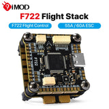 9IMOD F722 Flight Stack F722 Flight Control &55A/60A ESC For RC FPV Racing Drone