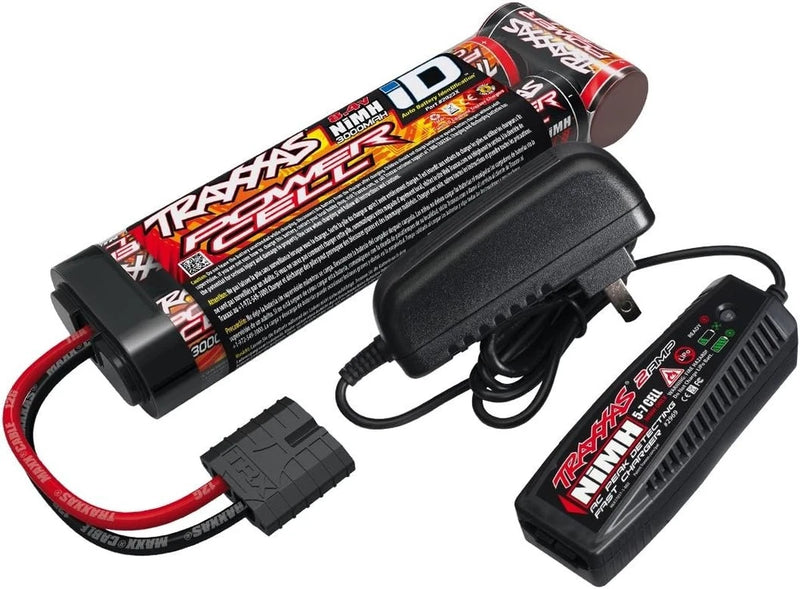 Battery/Charger Completer Flat Pack with 2-amp Fast Charger and 8.4V NiMH Battery