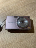 Panasonic Lumix DMC-FX33 Pink Digital Camera Tested Great Condition