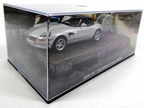 James Bond 007 Diorama BMW Z8 The World Is Not Enough 1:43 Scale Model Car