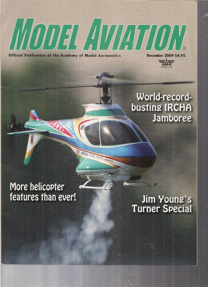 Model Aviation December 2009 Plane Hobby Airplane R/C Radio IRCHA Helicopter