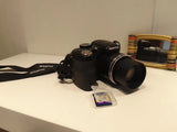 Fujifilm Finepix S1900 Digital Camera 12MP  18x Zoom Tested  8GB SD Memory Card
